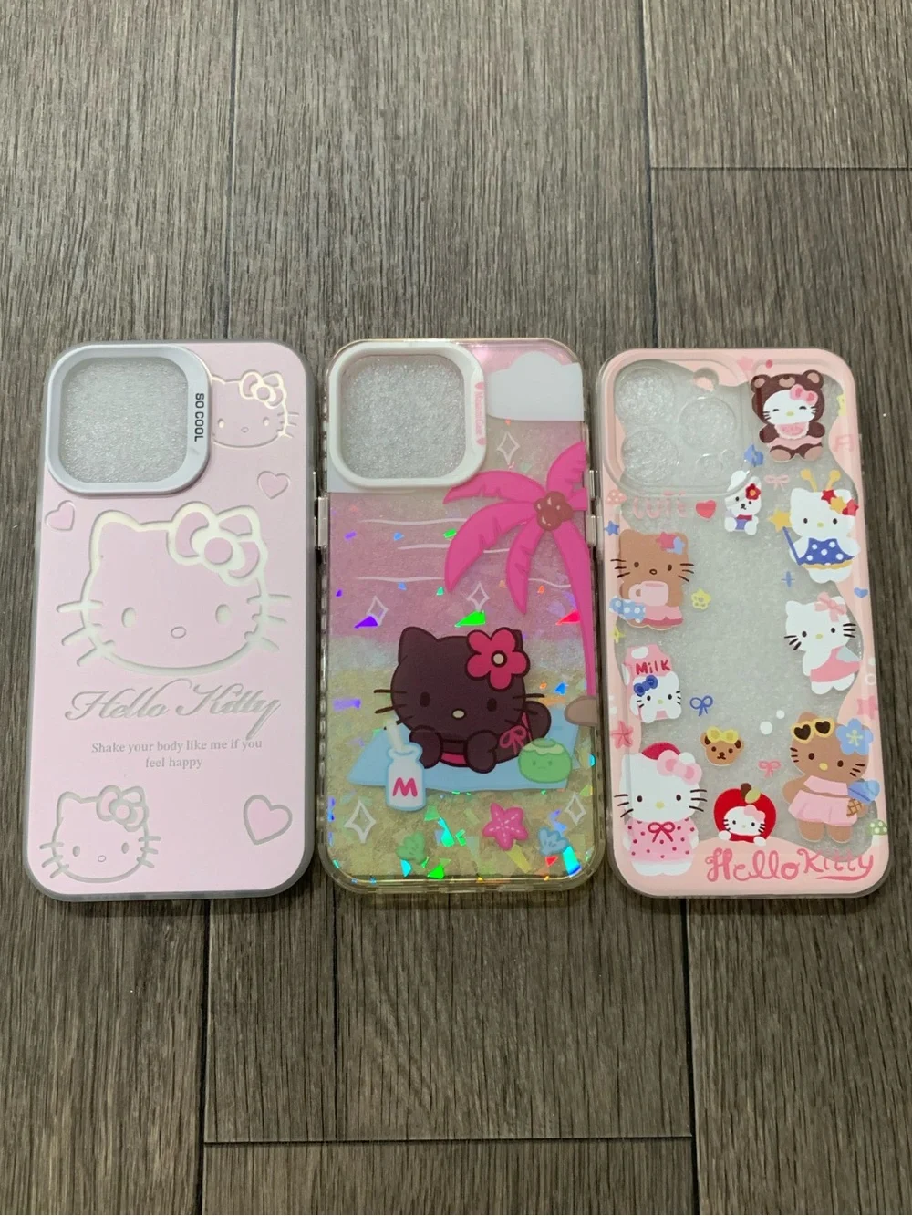 3-Pack Hello Kitty iPhone 14 Pro Max Cases – Bundle